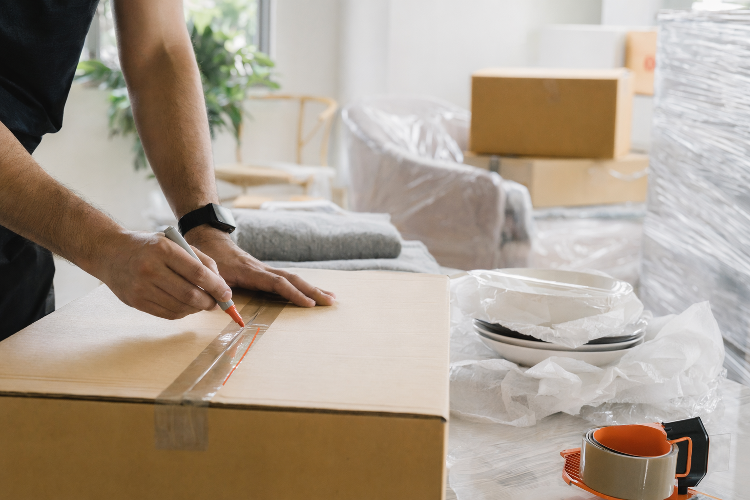 How to pack for a move without losing your mind