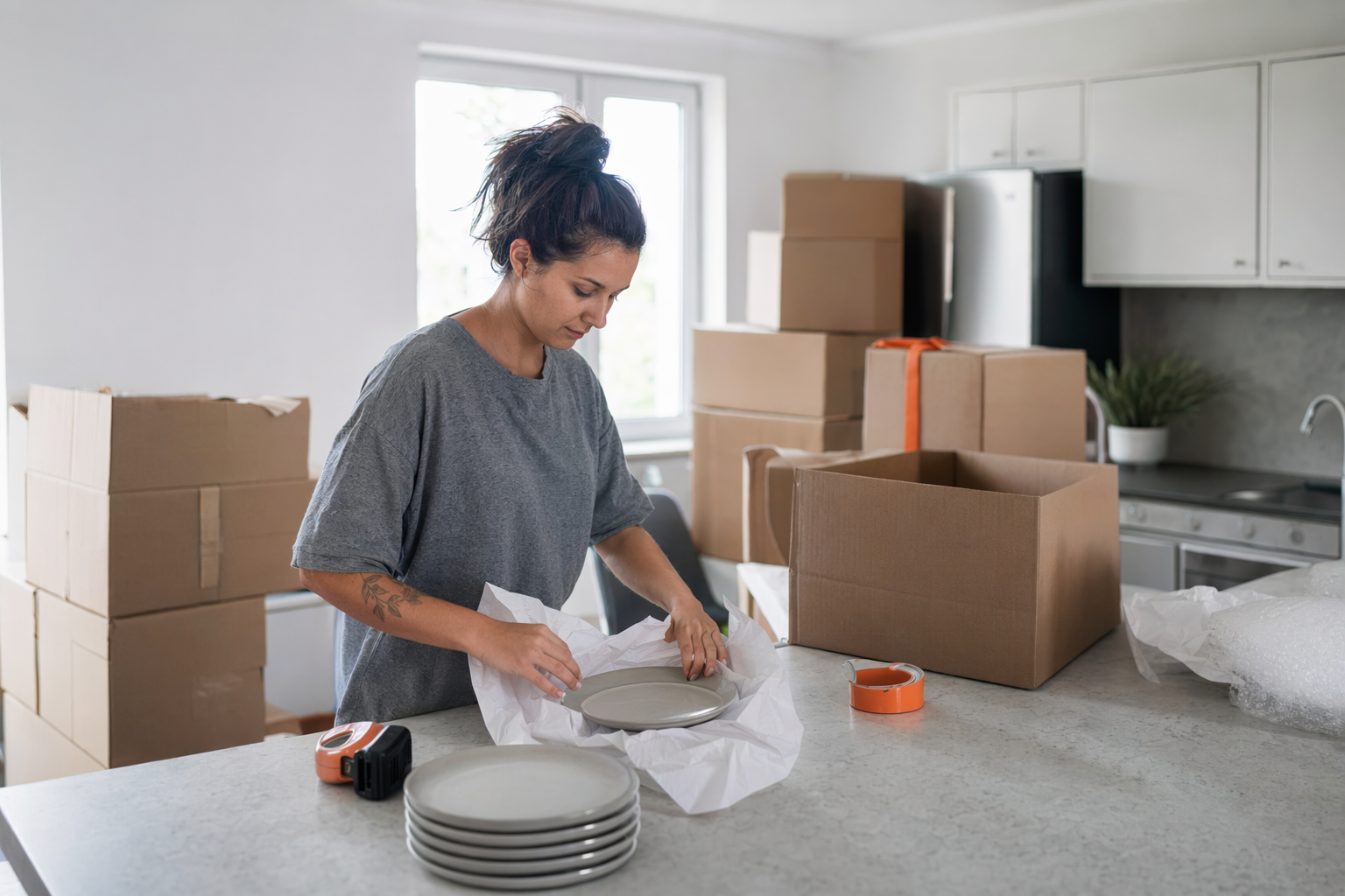 Packing services - from a few fragile items to your whole home