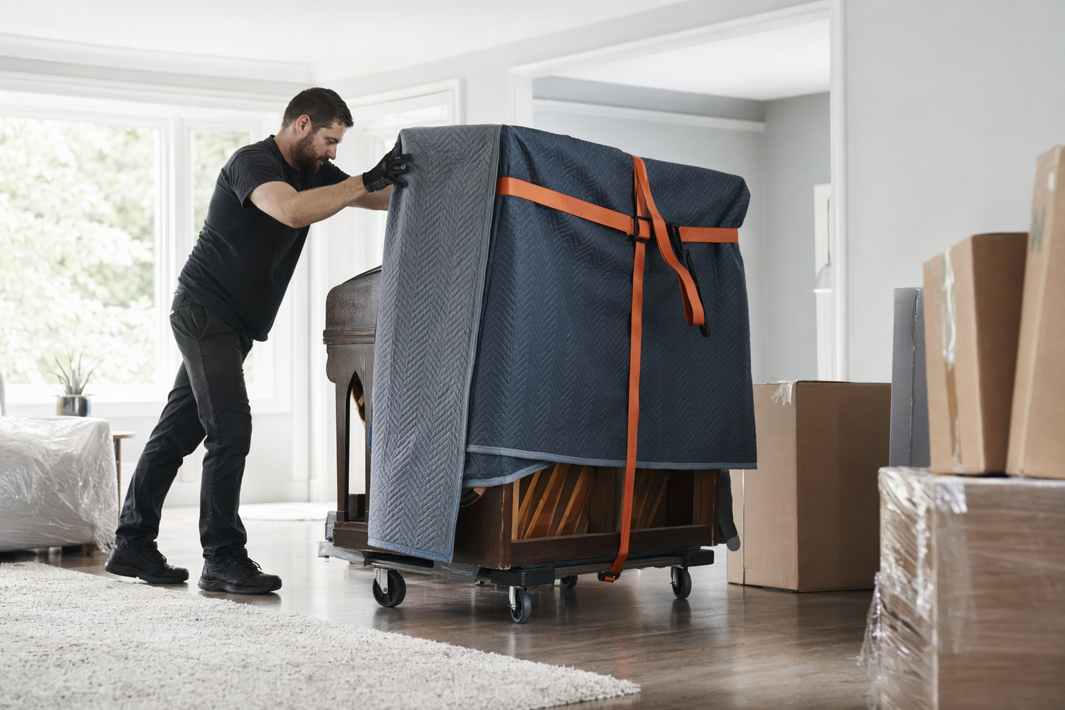 Specialty moving - pianos, safes, art, and the awkward stuff